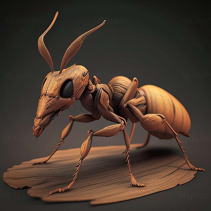 3D модель Camponotus crassus (STL)